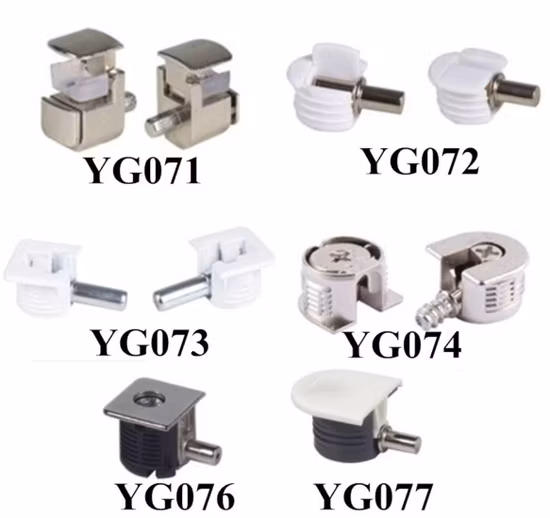 Kunststoff-Möbelverbindungsstücke für Schrank-, Kleiderschrank- und Schrankpaneele zur Verbindung